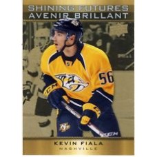 SF-2 Kevin Fiala Shining Futures Insert Set Tim Hortons 2015-2016 Collector's Series