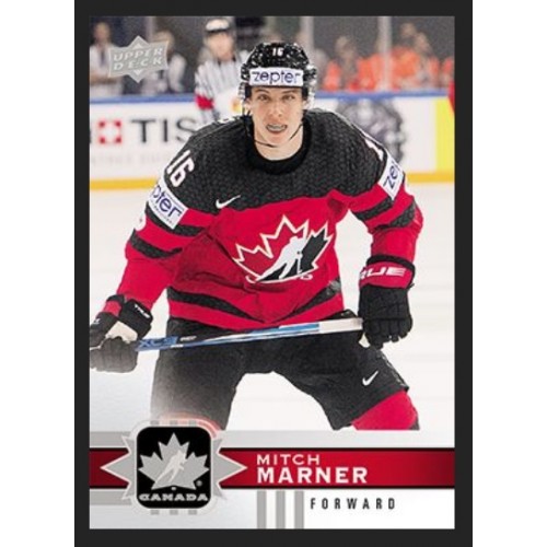 2017-18 O-Pee-Chee #329 Mitch Marner Toronto Maple Leafs Hockey Card