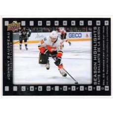 SH-1 Johnny Gaudreau Season Highlights Checklist Insert Set Tim Hortons 2015-2016 Collector's Series