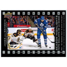 SH-5 James van Riemsdyk Season Highlights Checklist Insert Set Tim Hortons 2015-2016 Collector's Series